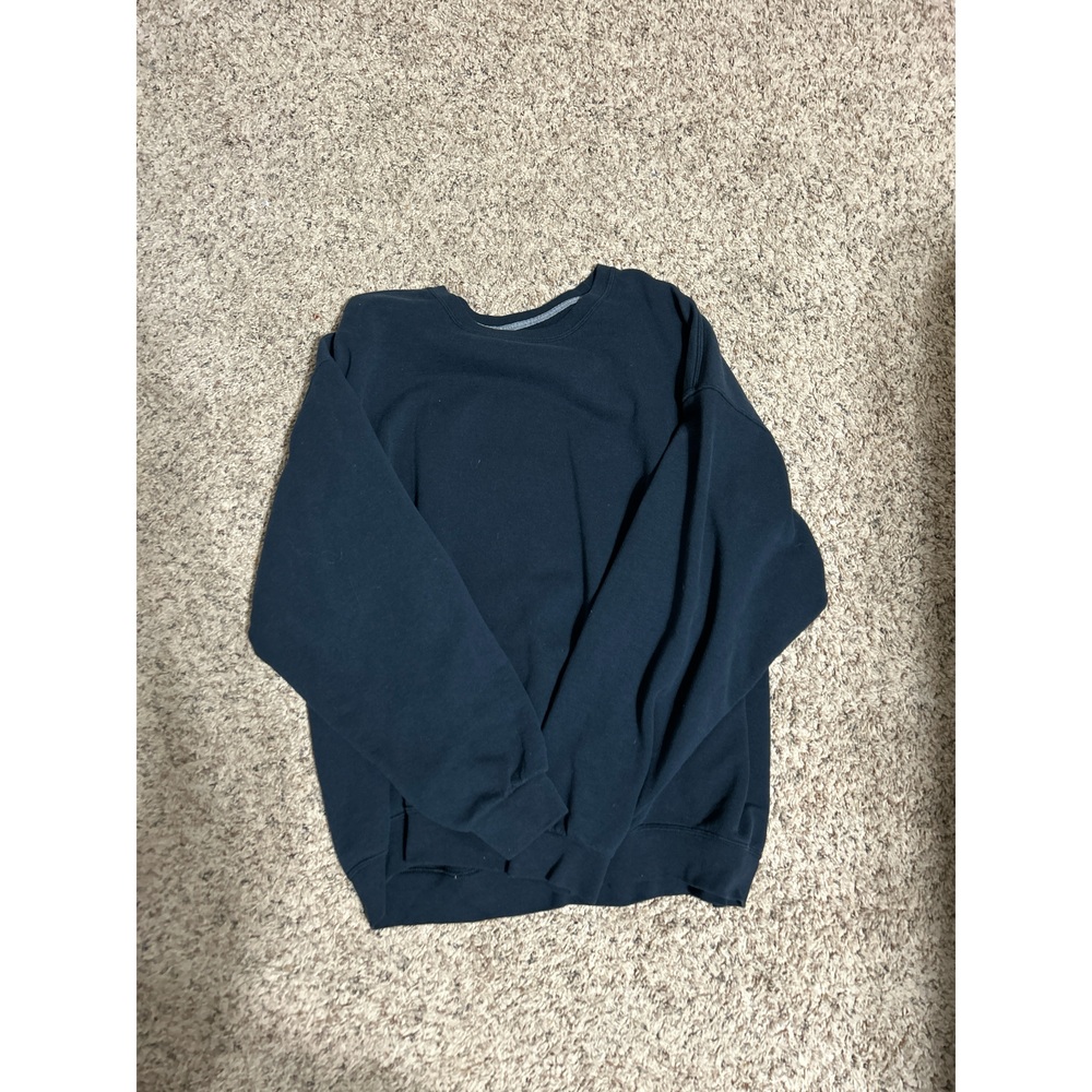 Comfortable Navy Crewneck